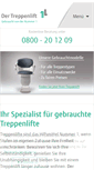 Mobile Screenshot of dertreppenlift.at